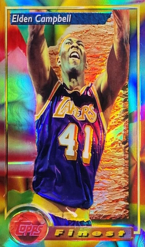 Elden Campbell, 1993 Topps Finest Basketball