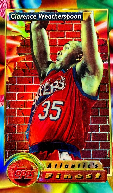 Clarence Weatherspoon, 1993 Topps Finest Basketball