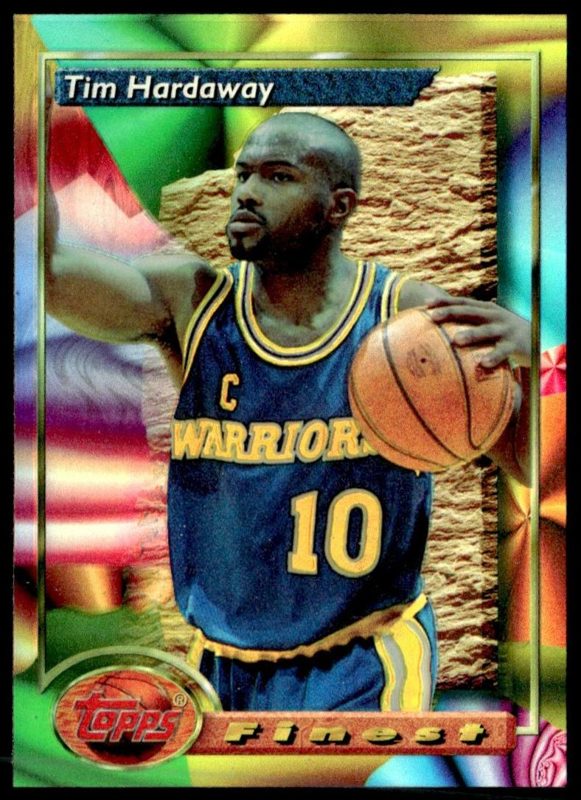 Tim Hardaway, 1993 Topps Finest Basketball