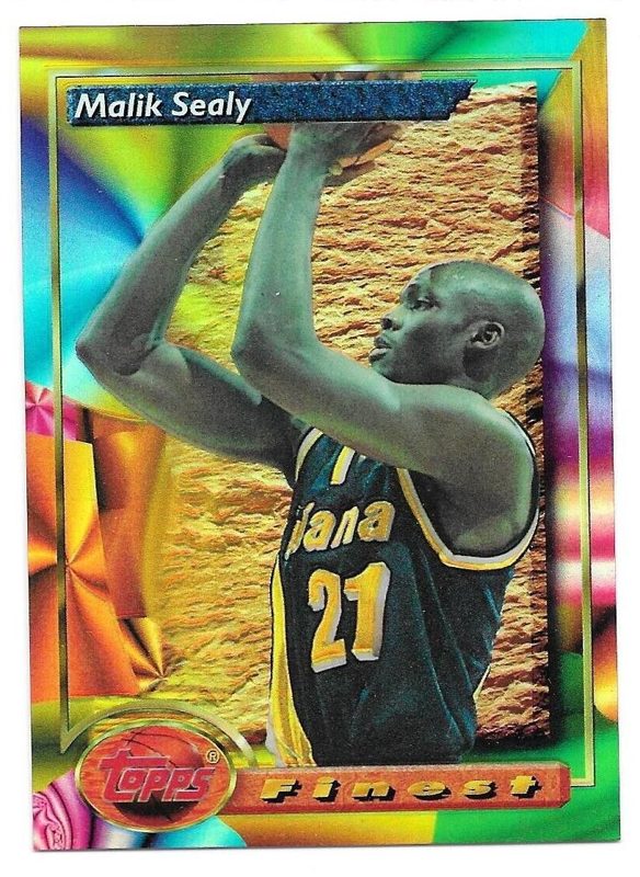 Malik Sealy, 1993 Topps Finest Basketball
