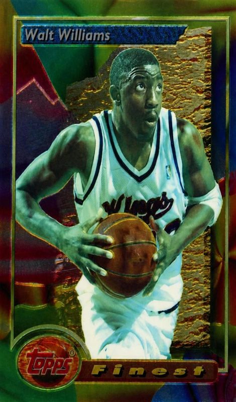 Walt Williams, 1993 Topps Finest Basketball