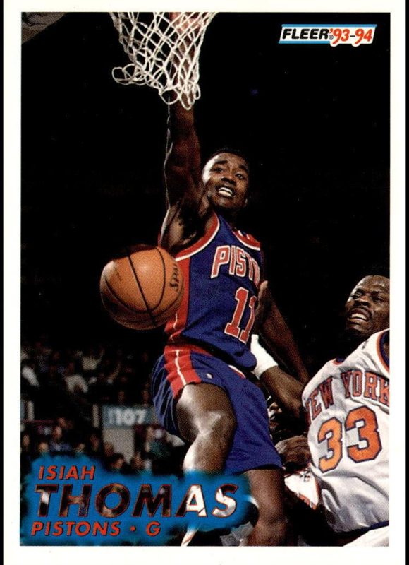 Isiah Thomas, 1993 Fleer Basketball