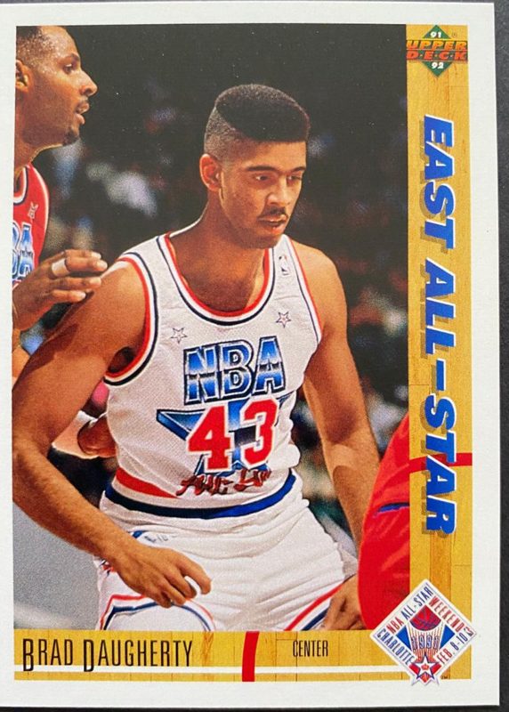 Brad Daugherty, 1991 Upper Deck Basketball