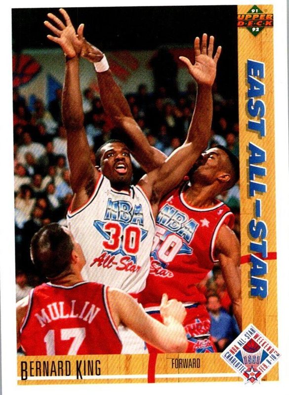 Bernard King, 1991 Upper Deck Basketball