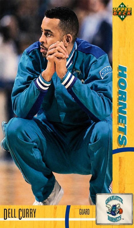 Dell Curry, 1991 Upper Deck Basketball