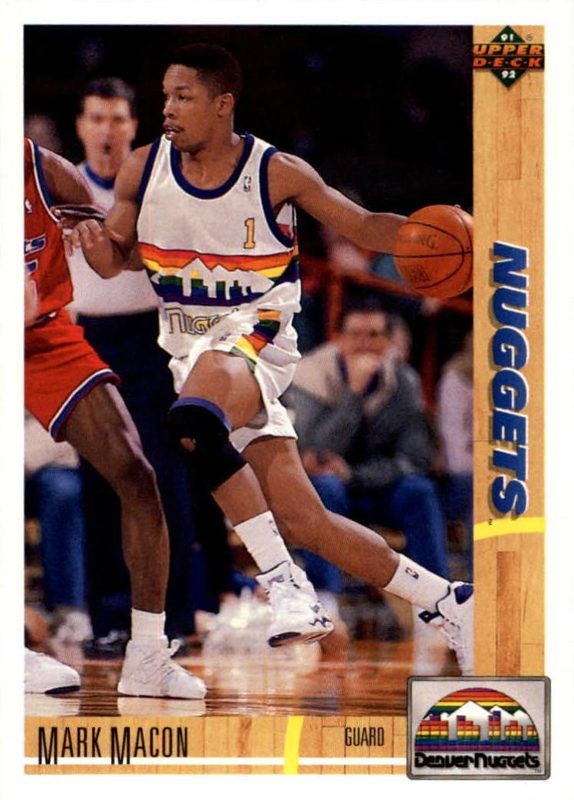 Mark Macon, 1991 Upper Deck Basketball