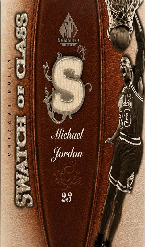 Michael Jordan, 2007 SP Game Used Basketball