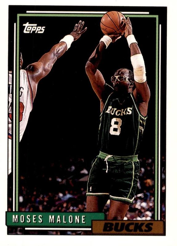 Moses Malone, 1992 Topps Basketball
