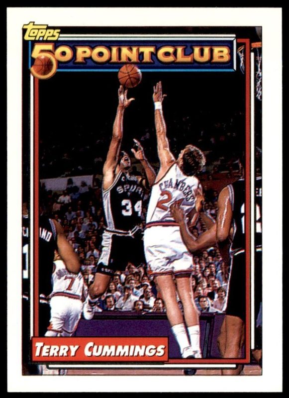 Terry Cummings, 1992 Topps Basketball