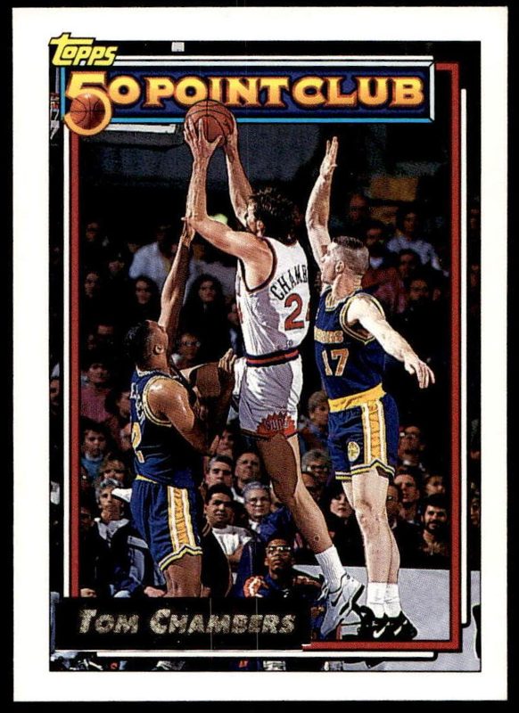 Tom Chambers, 1992 Topps Basketball