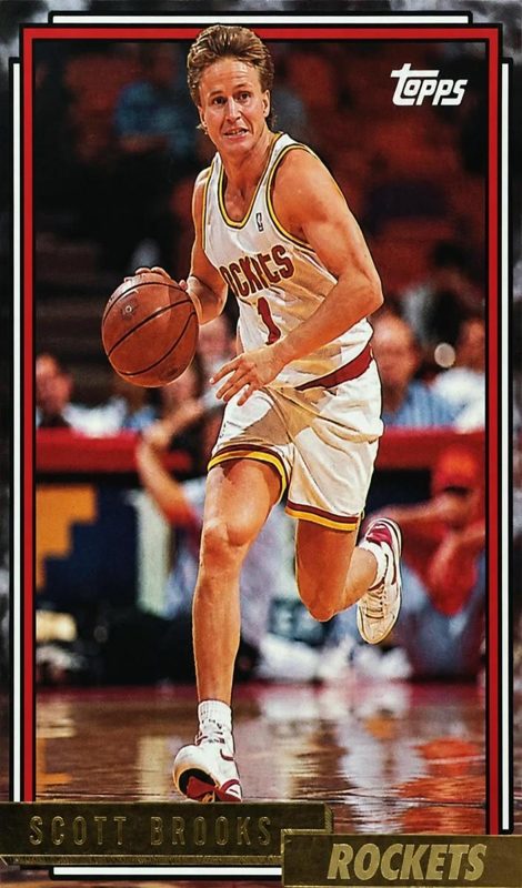 Scott Brooks, 1992 Topps Basketball