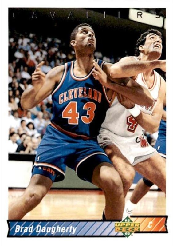 Brad Daugherty, 1992 Upper Deck Basketball