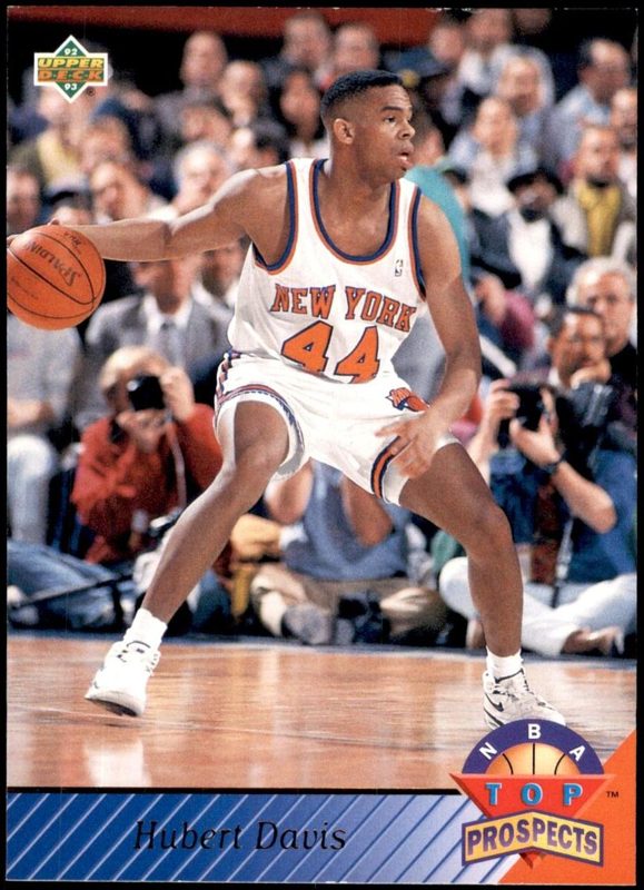 Hubert Davis, 1992 Upper Deck Basketball