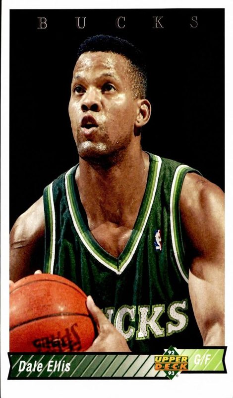 Dale Ellis, 1992 Upper Deck Basketball