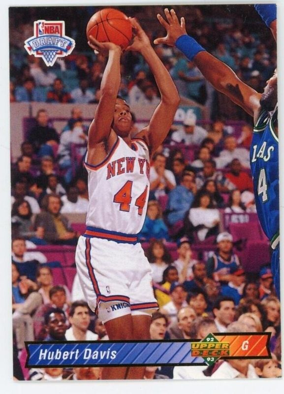 Hubert Davis, 1992 Upper Deck Basketball