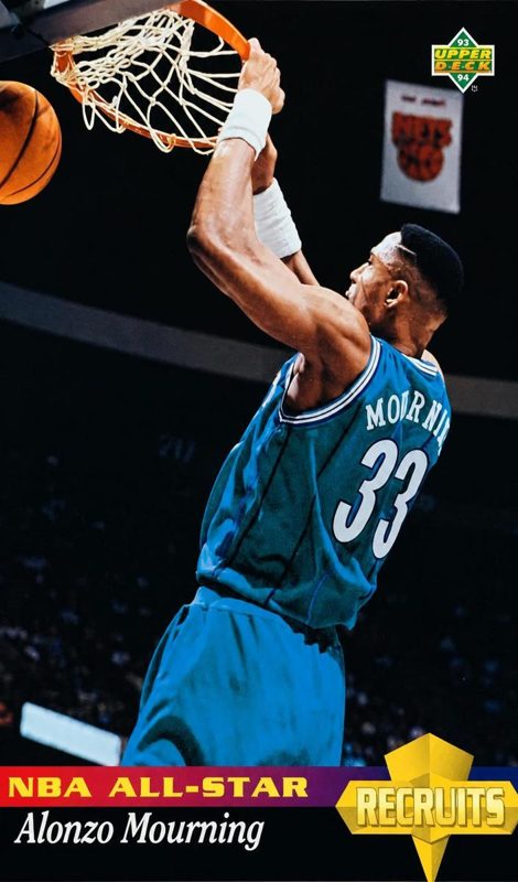 Alonzo Mourning, 1992 Upper Deck Basketball