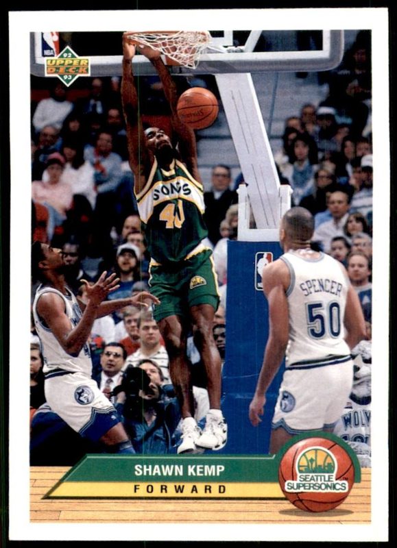 Shawn Kemp, 1992 Upper Deck McDonald's Basketball