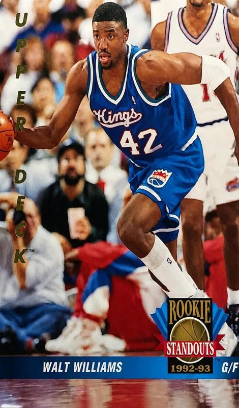 Walt Williams, 1992 Upper Deck Basketball
