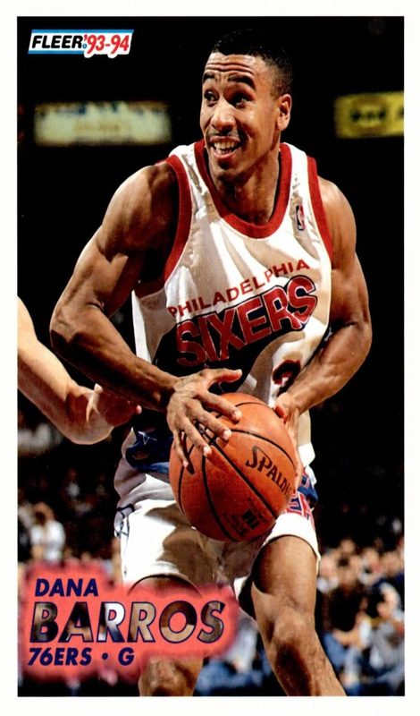 Dana Barros, 1993 Fleer Basketball