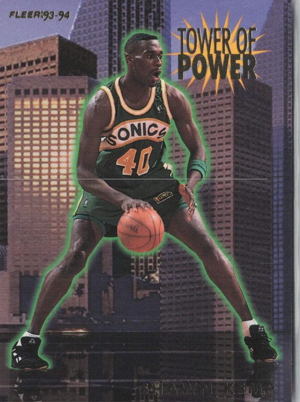 Shawn Kemp, 1993 Fleer Basketball