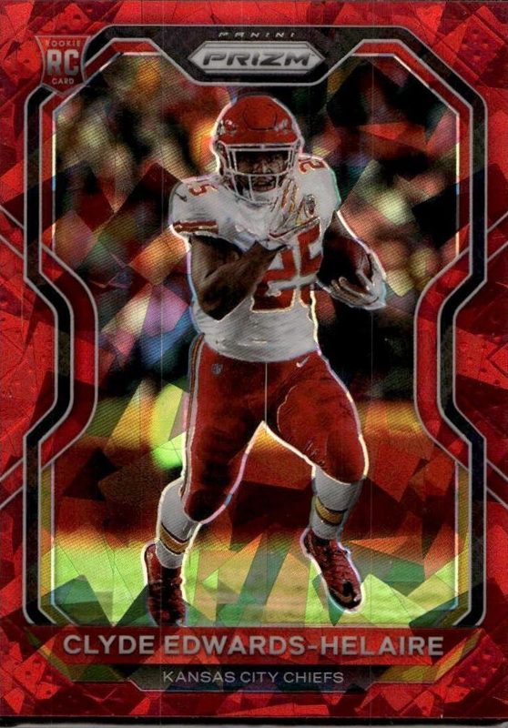 Clyde Edwards-Helaire, 2020 Panini Prizm Football