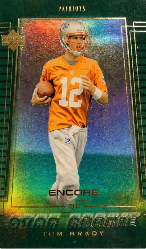 Tom Brady, 2000 Upper Deck Encore Football