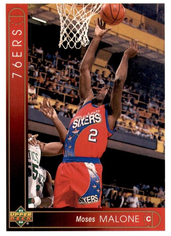 Moses Malone, 1993 Upper Deck Basketball