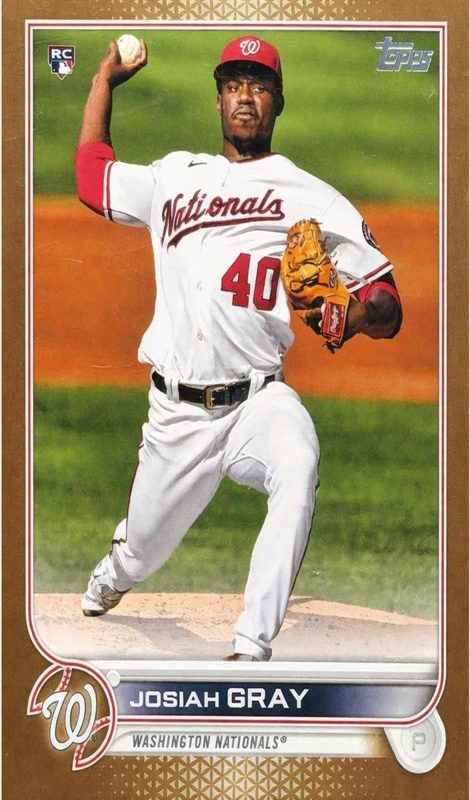Josiah Gray, 2022 Topps Baseball