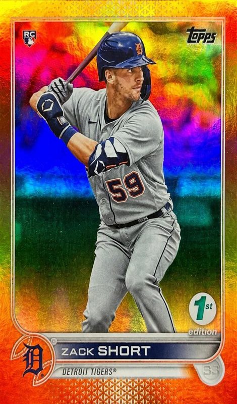 Zack Short, 2022 Topps Baseball