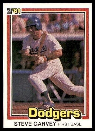 Steve Garvey, 1981 Donruss Baseball