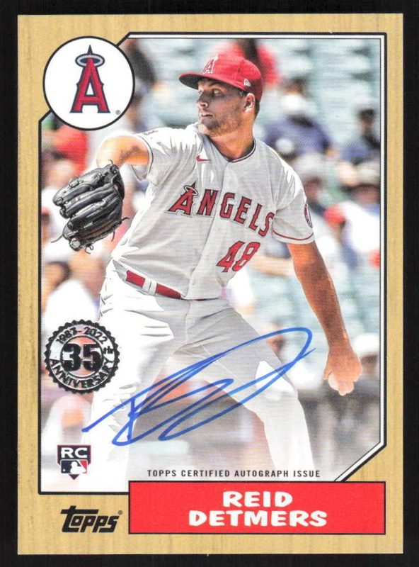 Reid Detmers, 2022 Topps Baseball