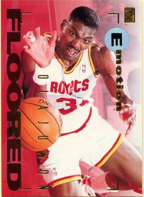 Hakeem Olajuwon, 1994 Skybox Emotion Basketball