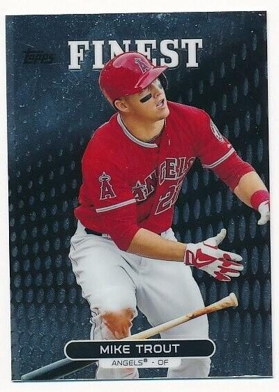Mike Trout, 2013 Topps Finest Baseball