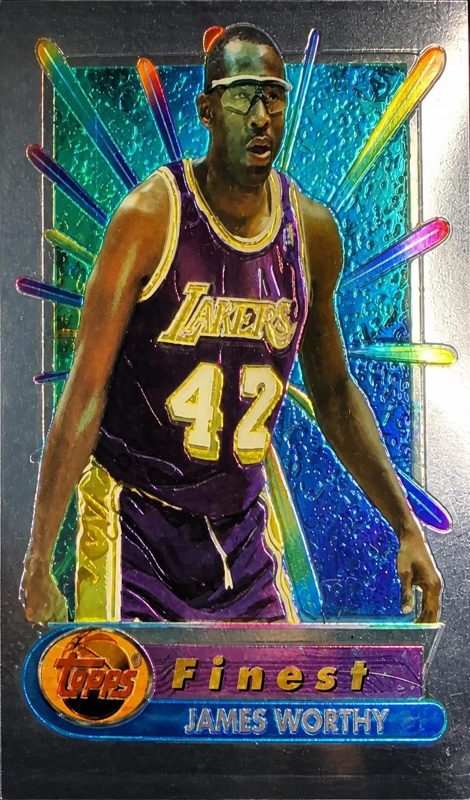 James Worthy, 1994 Topps Finest Basketball