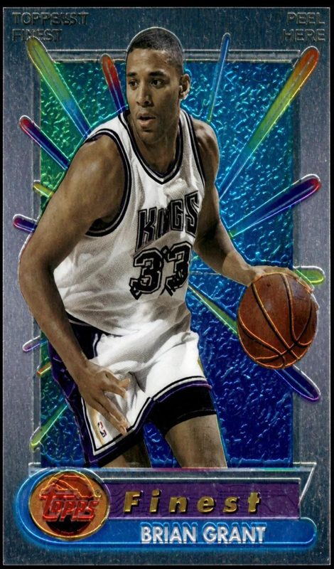 Brian Grant, 1994 Topps Finest Basketball