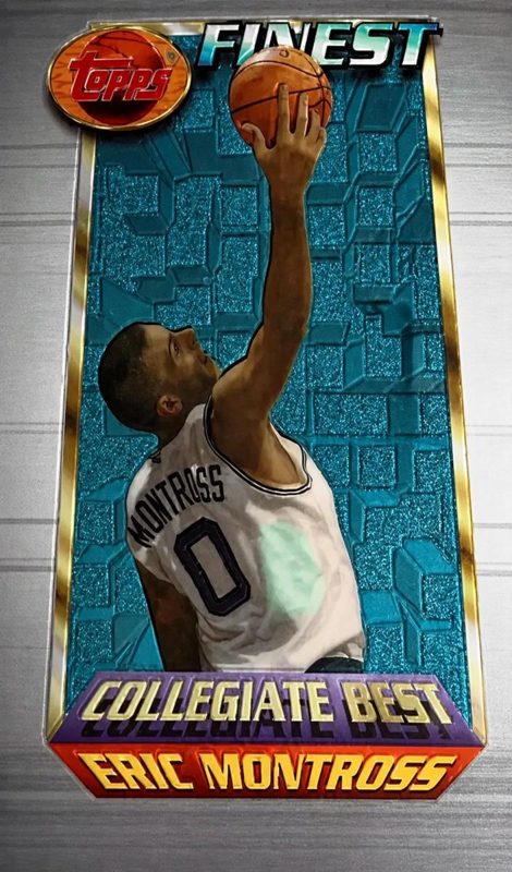 Eric Montross, 1994 Topps Finest Basketball