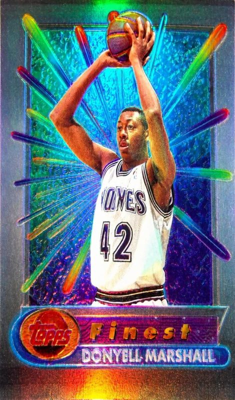 Donyell Marshall, 1994 Topps Finest Basketball