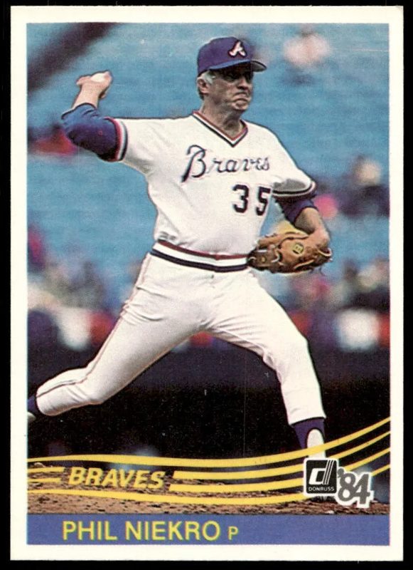 Phil Niekro, 1984 Donruss Baseball
