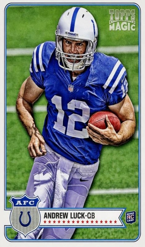 Andrew Luck, 2012 Topps Magic Football