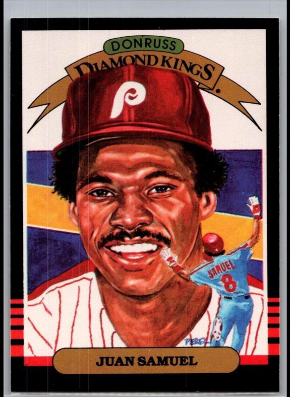 Juan Samuel, 1985 Donruss Baseball