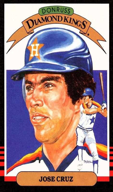 Jose Cruz, 1985 Donruss Baseball