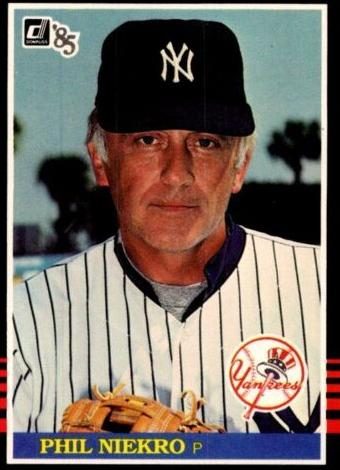 Phil Niekro, 1985 Donruss Baseball