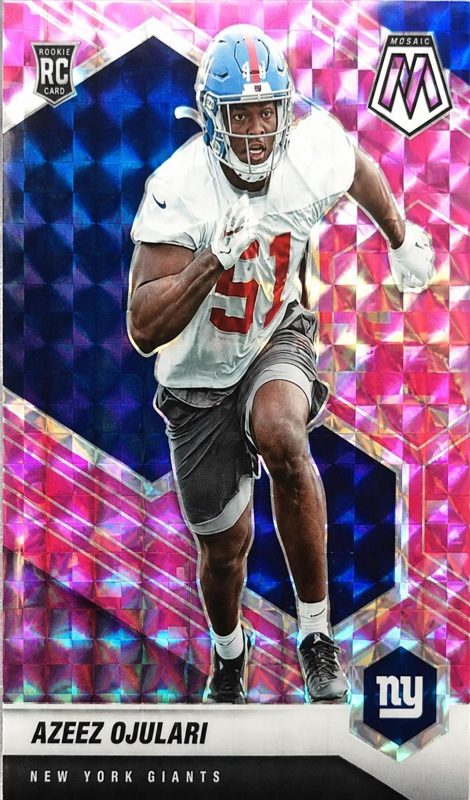 Azeez Ojulari, 2021 Panini Mosaic Football