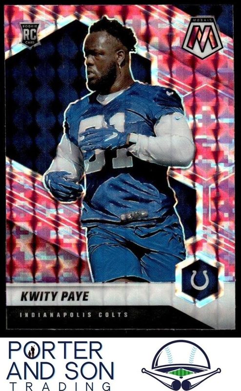 Kwity Paye, 2021 Panini Mosaic Football
