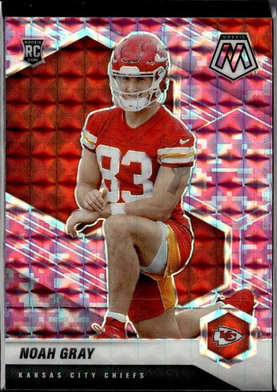 Noah Gray, 2021 Panini Mosaic Football