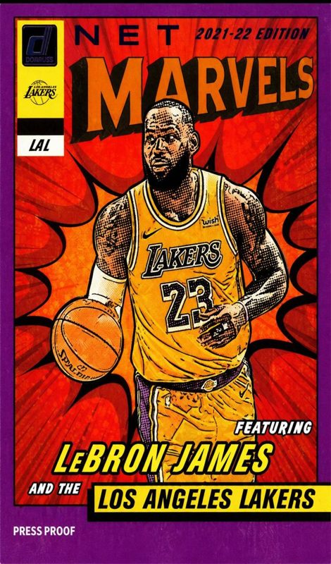 LeBron James, 2021 Panini Donruss Basketball