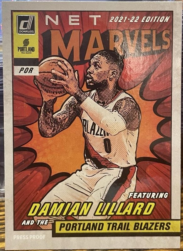 Damian Lillard, 2021 Panini Donruss Basketball