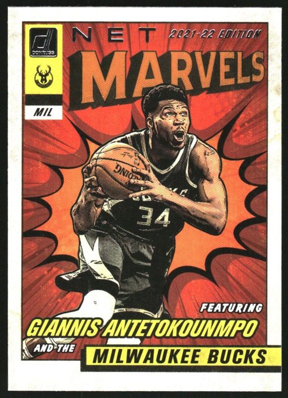 Giannis Antetokounmpo, 2021 Panini Donruss Basketball