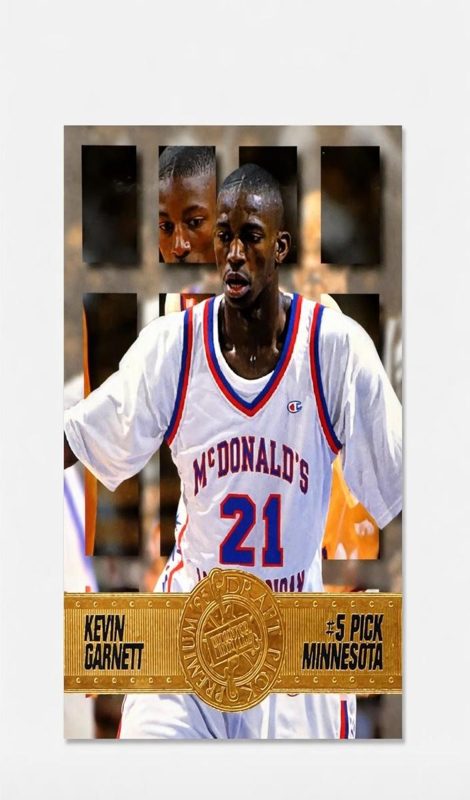 Kevin Garnett, 1995 Press Pass Basketball