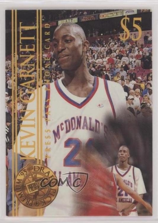 Kevin Garnett, 1995 Press Pass Basketball